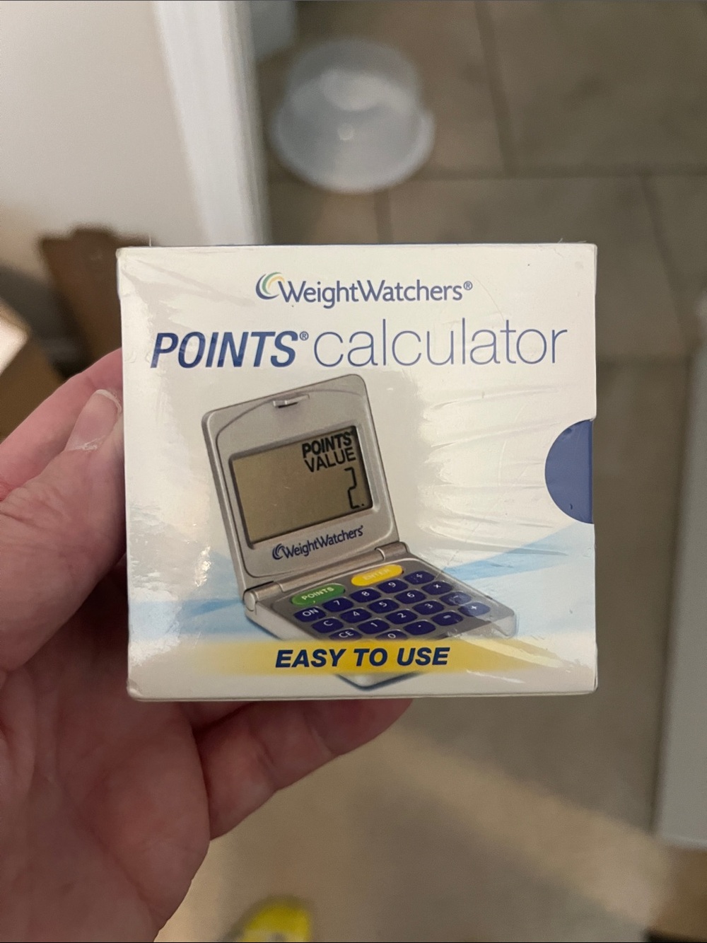 Weight Watchers Points Calculator White Blue